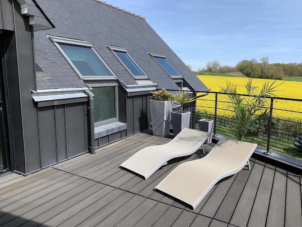 La Maison D'Aurelie Pleudihen-sur-Rance Esterno foto