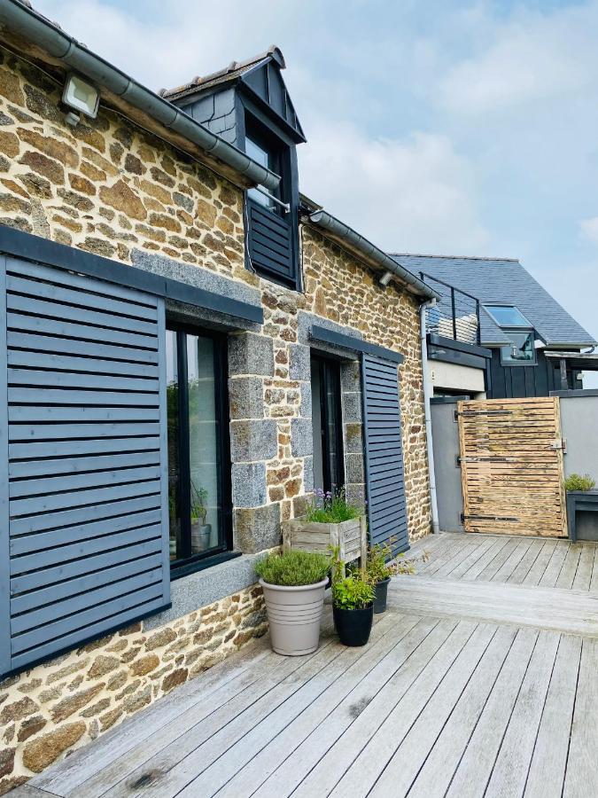 La Maison D'Aurelie Pleudihen-sur-Rance Esterno foto